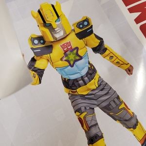 TRANSFORMERS BUMBLEBEE Halloween Costume Boys size 8-10 Medium